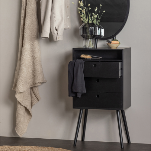 WOOOD vloerkleed Ross - Jute - Naturel - 1x150x150 - vtwonen shop