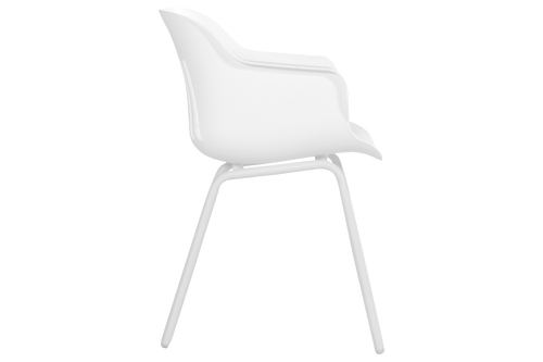 Hartman Tuinstoel Jill Rondo - Wit Kunststof - Set Van 2 - vtwonen shop