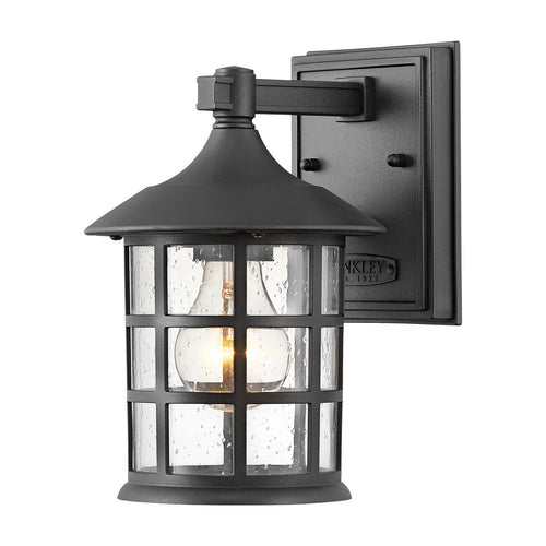 Elstead Hinkley Freeport Outdoor Wandlantaarn Getextureerd Zwart, IP44