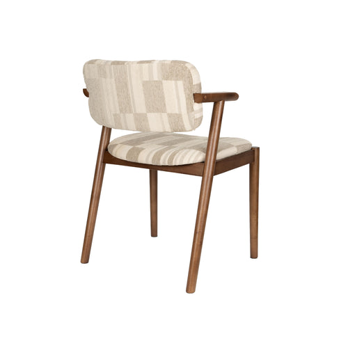 Dutchbone Sara Eetkamerstoelen Beige - Set van 2