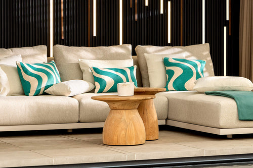 Dutch Decor Kussenhoes Julio - 45x45 cm - waterafstotend en uv-bestendig