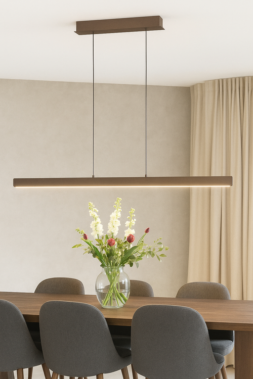 EGLO hanglamp Seritico - brons