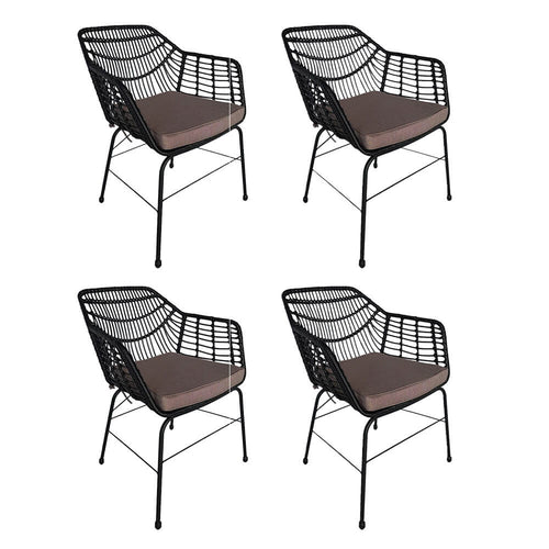 HOME DELUXE tuinstoel incl. zitkussen TARA - 63 x 60 x 82 cm weerbestendig - vtwonen shop