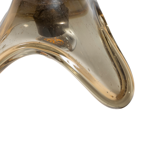 WOOOD hanglamp groot Elle - Glas - Groen - 17x25x22 - vtwonen shop