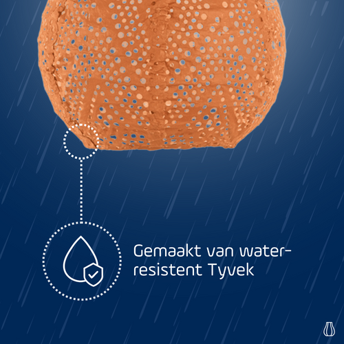 Lumiz solar lampion - oranje set 5 stuks