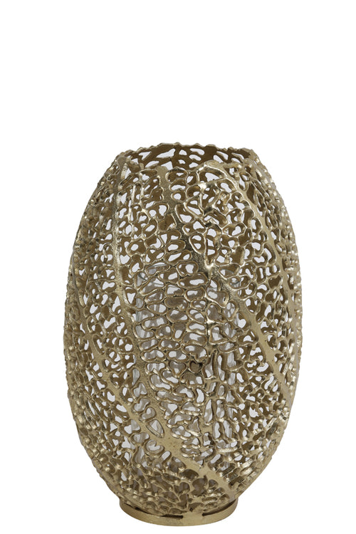 Light & Living windlicht SINULA - Ø25.5x38cm - goud