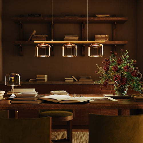 Maytoni hanglamp Spirito - Goud - 80x18x220 cm
