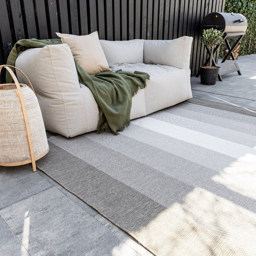 Buitenkleed Boa - Bruin/Wit - dubbelzijdig - EVA Interior - 200 x 290 cm