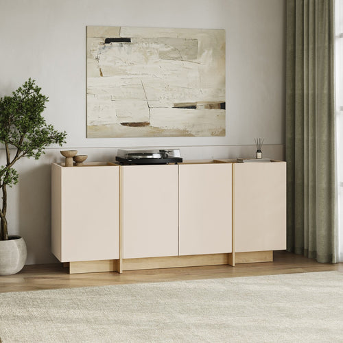 Calicosy - ONYX Dressoir - Beige - 180x45x80 cm