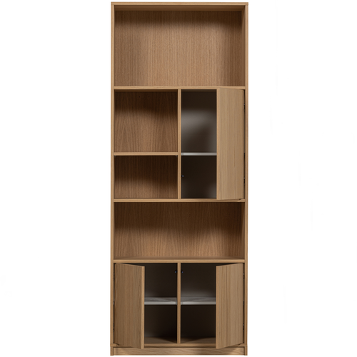 vtwonen bovenkast Modulair - Eikenhout Fineer - Naturel - 199x77x40 - vtwonen shop