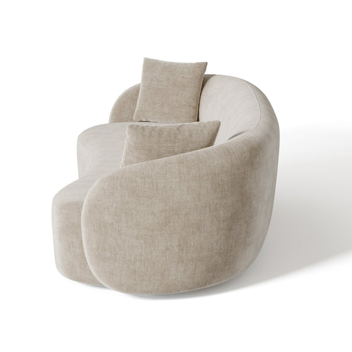 Sia Home - Sofa CELINE - zacht aanvoelende geweven stof mol 210cm
