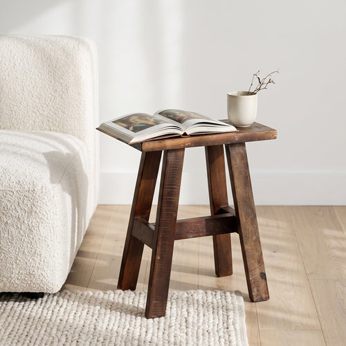 Raw Materials bankje - Bruin