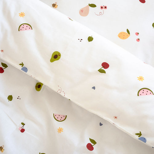 Petite Amélie Dekbedovertrekset – 140x200 cm – 100% Biologisch Katoen – Fruit - vtwonen shop