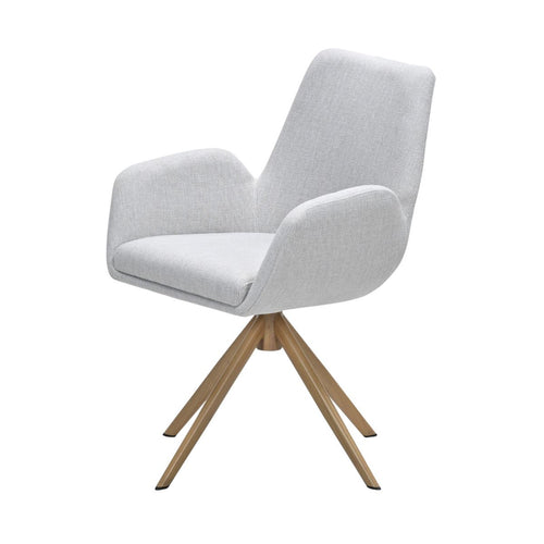 Garden Impressions Tuinstoel Amalia draaibaar -light teak look - valley sand