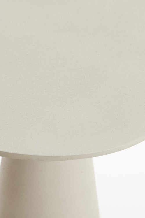 Light & Living bijzettafel ABALA - Ø60x41cm - wit - vtwonen shop