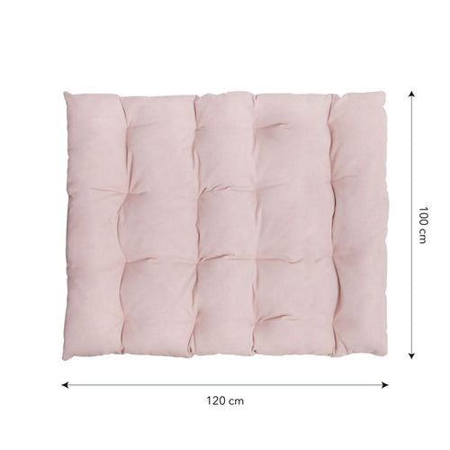 Really Nice Things matras futon Cielo - 120x100 cm - roze