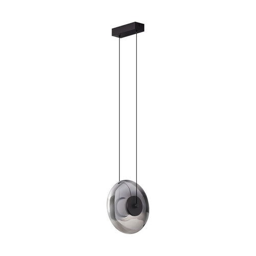Nova Luce BALLET  Ballet Geïntegreerde LED Hanglamp Plafondlamp Zandzwart, Rookgrijs Triac Dimbaar LED 8W 221lm 3000K