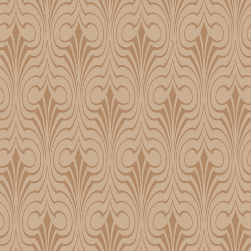 ESTAhome behang grafische vorm terracotta roze - 50 x 900 cm - 139635 - vtwonen shop