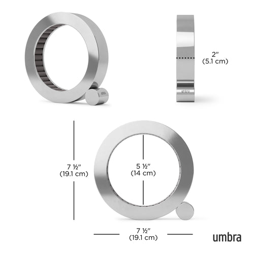 Umbra metal sieradenorganizer Ferris - 22 x 19 x 4 cm - chroom