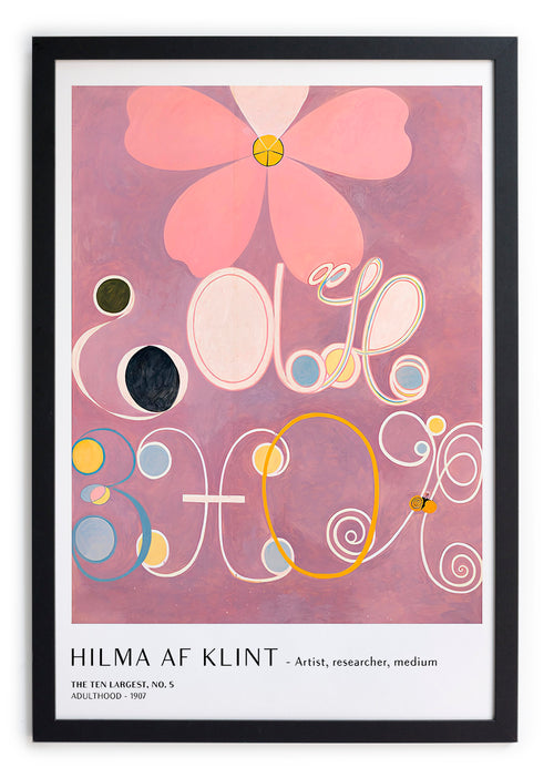 Zwarte lijst met kader 40x30 Hilma 2 - vtwonen shop