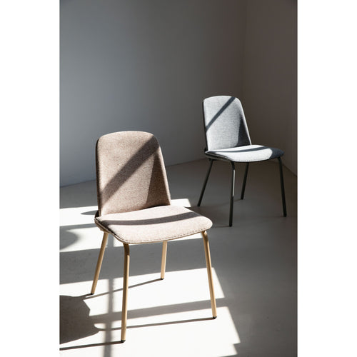 Zuiver Clip Eetkamerstoelen  Beige - Set van 2
