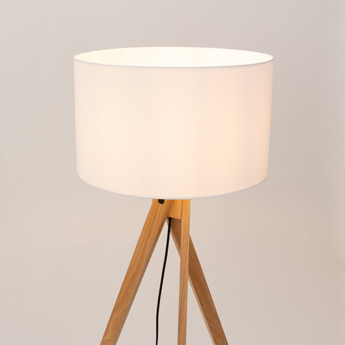 Sollux Lighting Staande lamp NATT wit - 77x77x140cm
