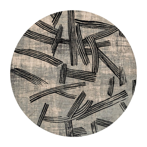 Ecorugs vloerkleed Dark Street - grijs - 240x240cm