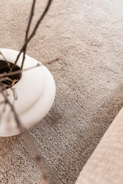 Interieur05 Rond Berber Vloerkleed Zand Nador - 160 x 160 cm - vtwonen shop