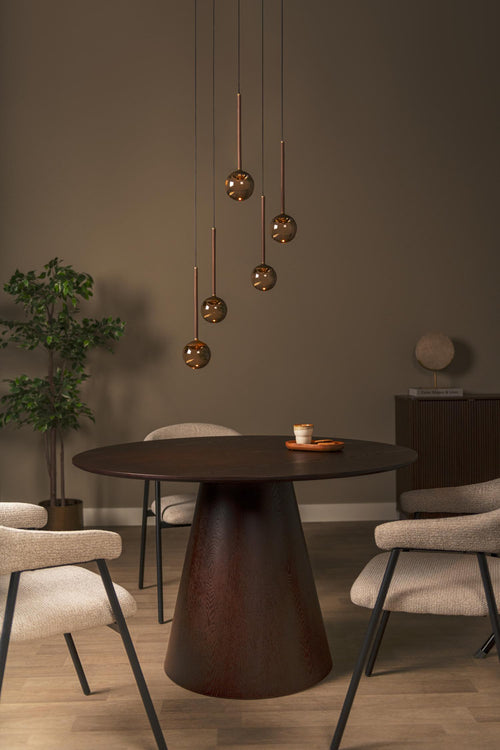 Lucide hanglamp CALINA - Geïntegreerde LED - Amber