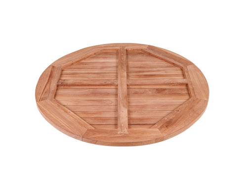 MaximaVida ronde tuintafel Java zwart 80 cm - zware 49 kg uitvoering - vtwonen shop
