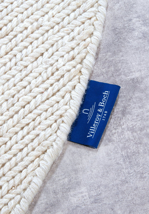 Villeroy & Boch 1748 Wool Rug Francois Natural White 160x230 Oval cm