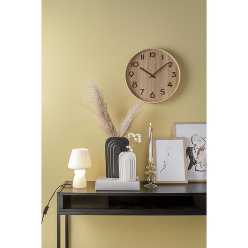 Karlsson wandklok  - bruin - Ø40cm - vtwonen shop