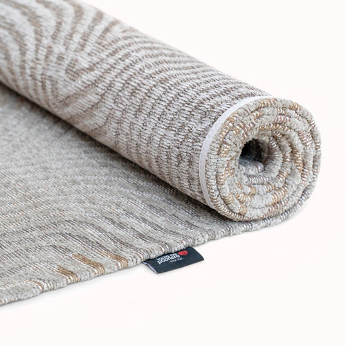 Louis De Poortere binnen & buiten machinewasbaar vloerkleed Meditation Coral van 70% gerecycled PET - beige - 170x235cm