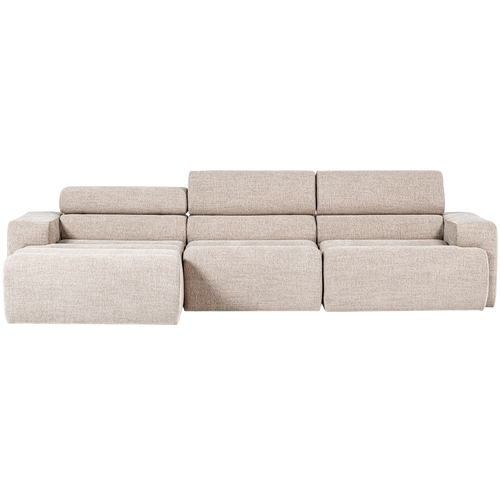 WOOOD chaise longue bank rechts Novi - Polyester - Naturel Melange - vtwonen shop