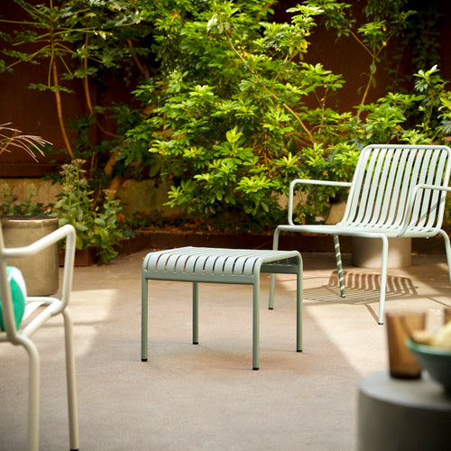 Tikamoon Groene metalen bijzettafels voor buiten - Groen