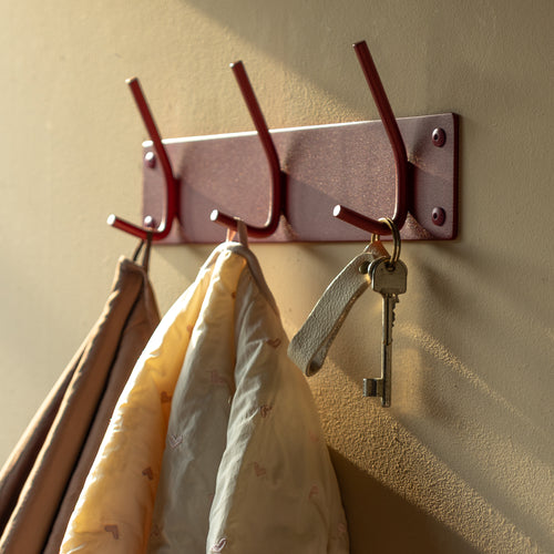 Spinder Design kapstok Fusion 3 - Burgundy - 3 haken