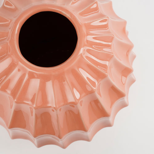 Mica Decorations Pippa Vaas - H33 x Ø27 cm - Keramiek - Roze