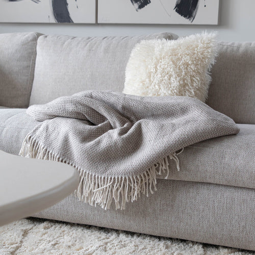 Atmooz plaid Twilight - taupe - 150 x 200 cm
