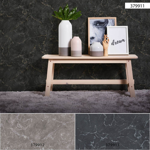 Livingwalls behang marmer zwart en goud - 53 cm x 10.05 m - AS-379911 - vtwonen shop