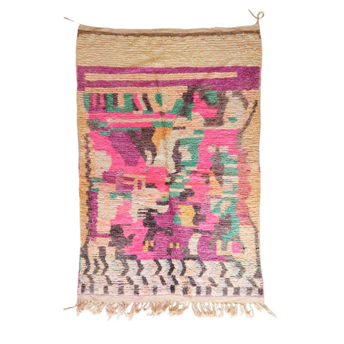 AFK Living vloerkleed Berber - handgemaakt - Wol - 160 cm x 230 cm