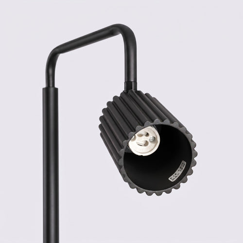Sollux Lighting Vloerlamp KARBON 1 zwart - 30x30x160cm
