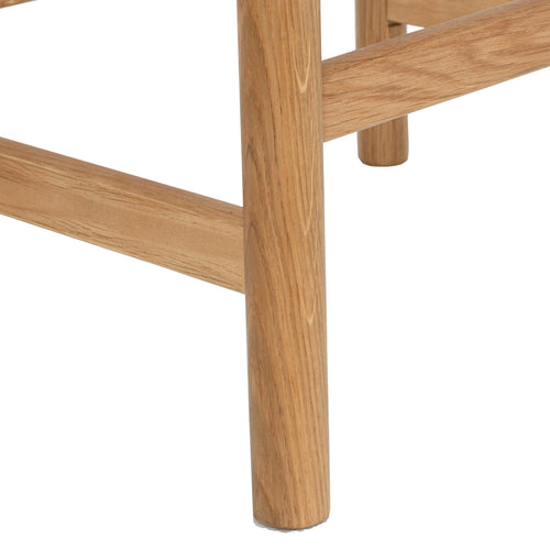 Furnhouse barkruk Ida - Natuurlijk eikenhout - Set van 4