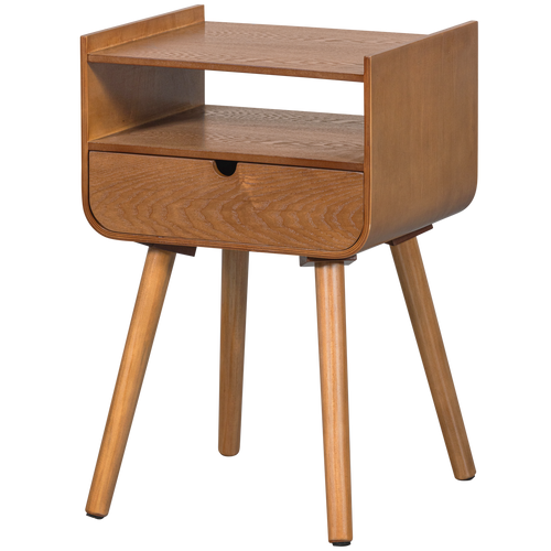 WOOOD nachtkastje/bijzettafel Nils - Hout - Naturel - 54x36x30