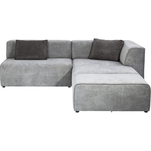 Kare Design Hoekbank Infinity rechts grijs