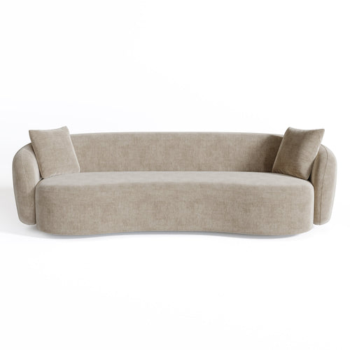 Sia Home - Sofa CELINE - zacht aanvoelende geweven stof mol 210cm