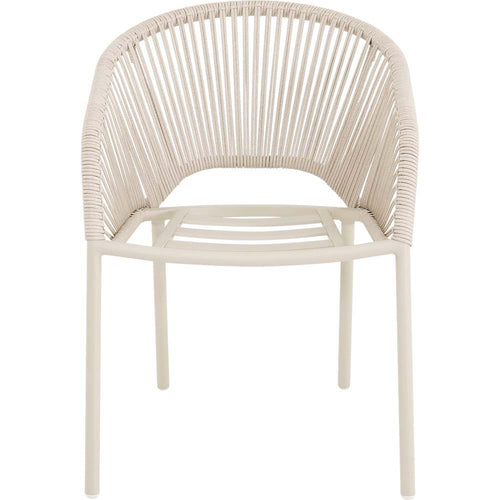 Lesli Living bistrostoel Hirado - beige - 56,5x60x74cm