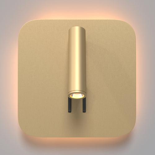 Maytoni wandlamp Ios 176 - Goud - 13x6.5x13 cm