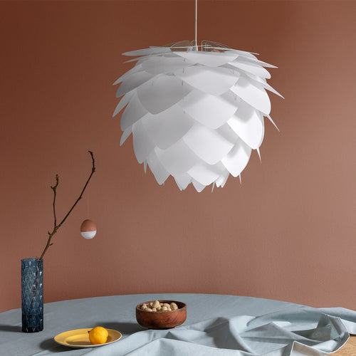 Umage Silvia Medium hanglamp white - met koordset wit - Ø 50 cm - vtwonen shop