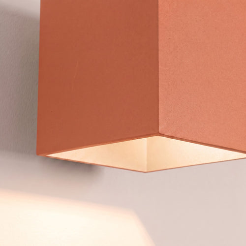 Sollux Lighting Wandlamp QUAD 1 rode oker - 10x12x10cm
