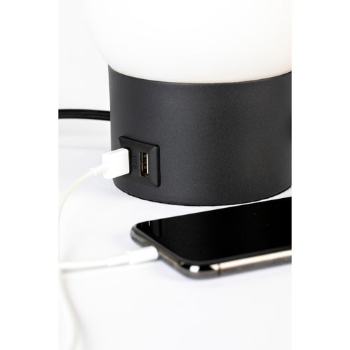 Zuiver Urban Charger Tafellamp Zwart